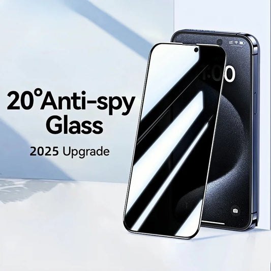 1PCS Anti-spy Screen Protector For iPhone 16 15 14 13 12 Full Cover